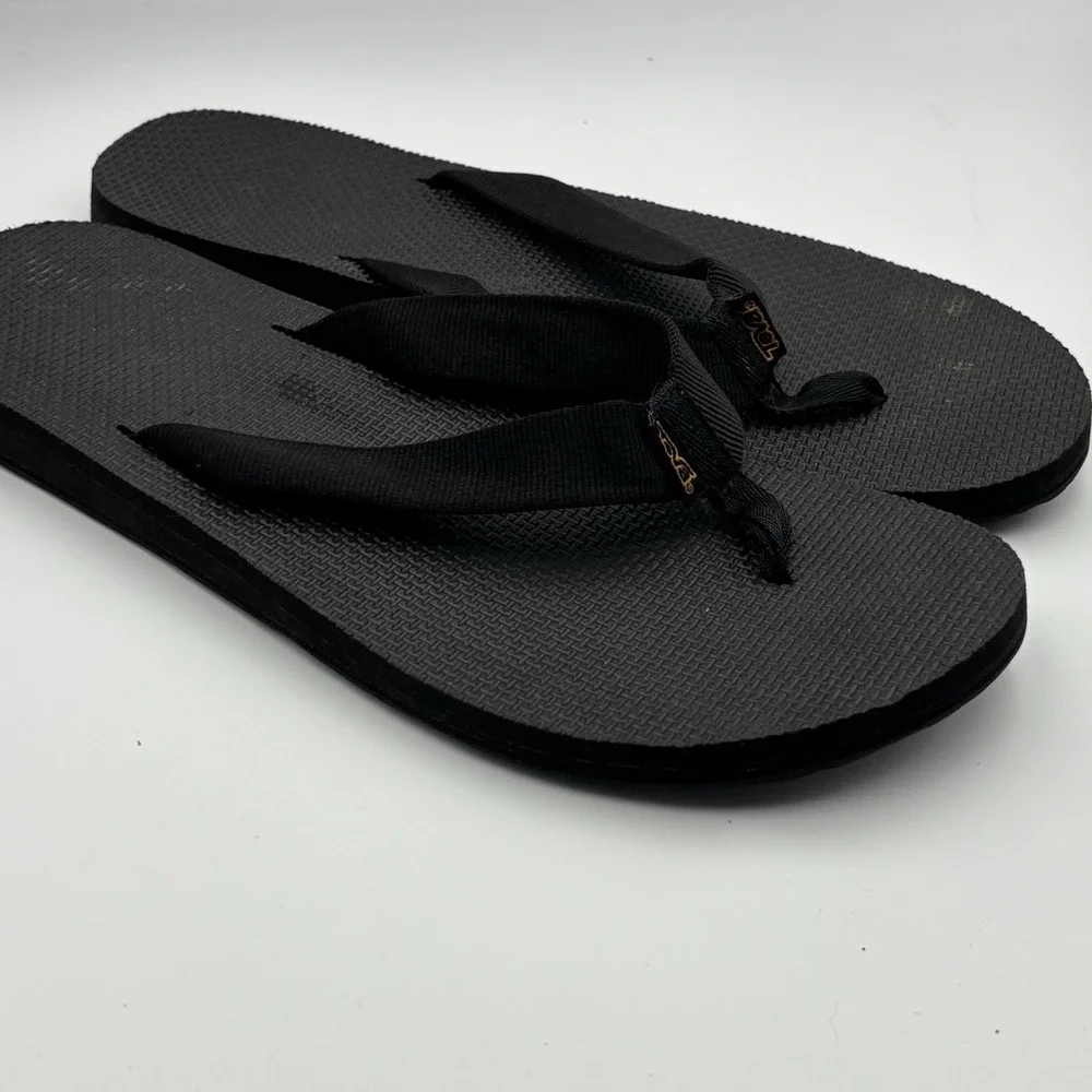 Teva Flip Flop Men's Mush Canvas Thong Sandals Size 13 UK12 Eur47 Japan30.5‎